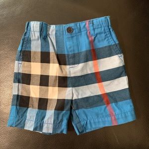 Burberry Baby Plaid Shorts